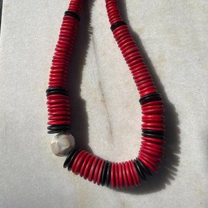red necklace